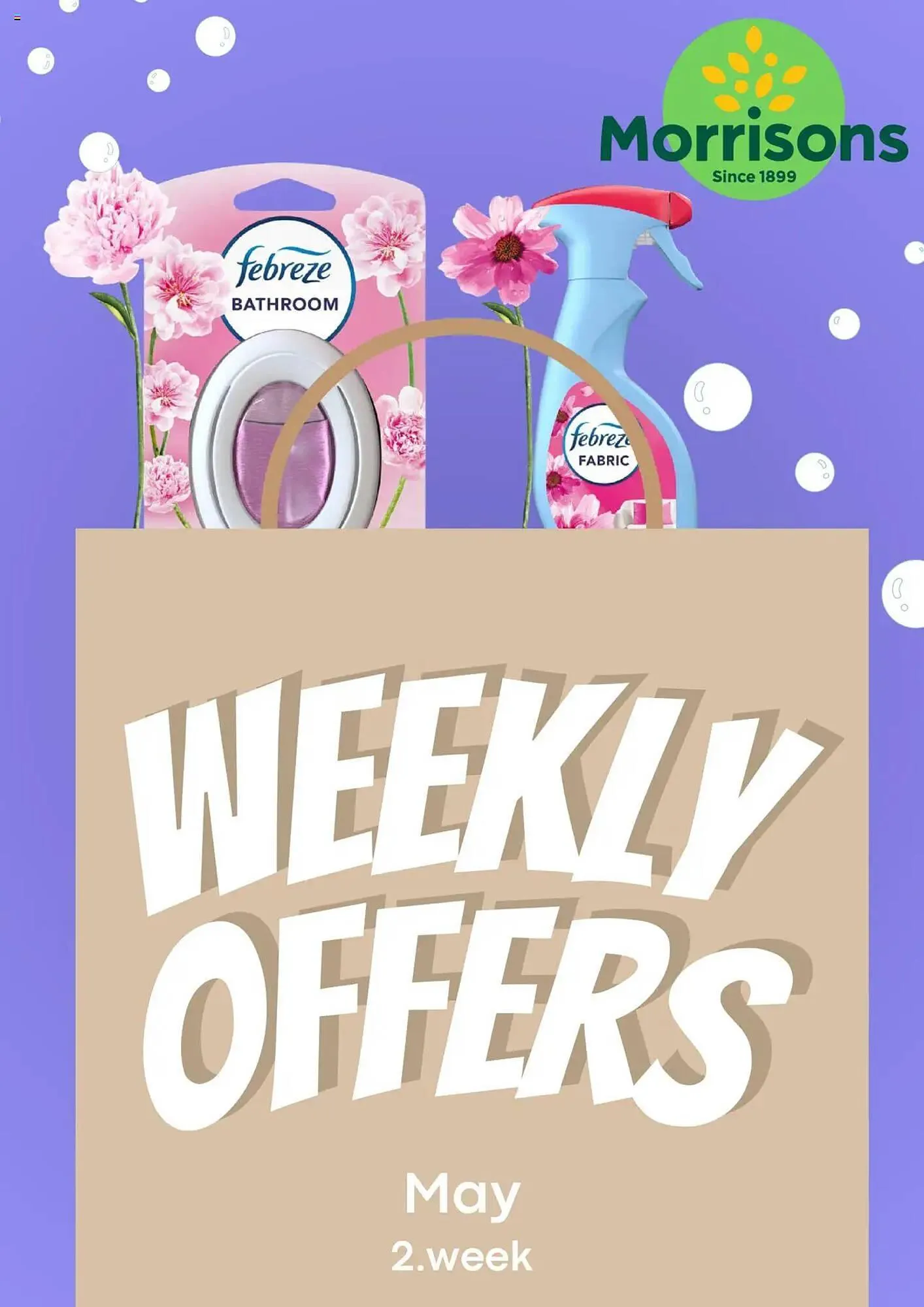 Morrisons leaflet from 5 May to 11 May 2025 - Catalogue Page 1