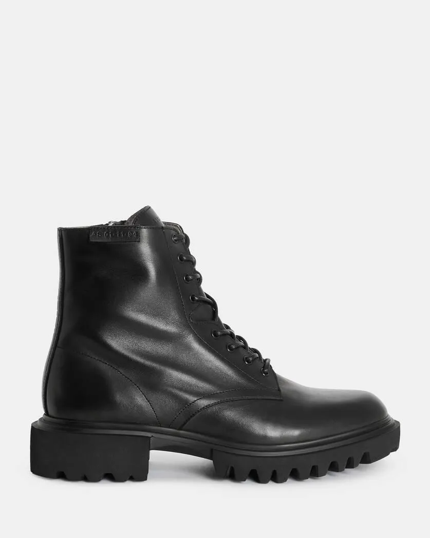 Vaughan Chunky Leather Boots