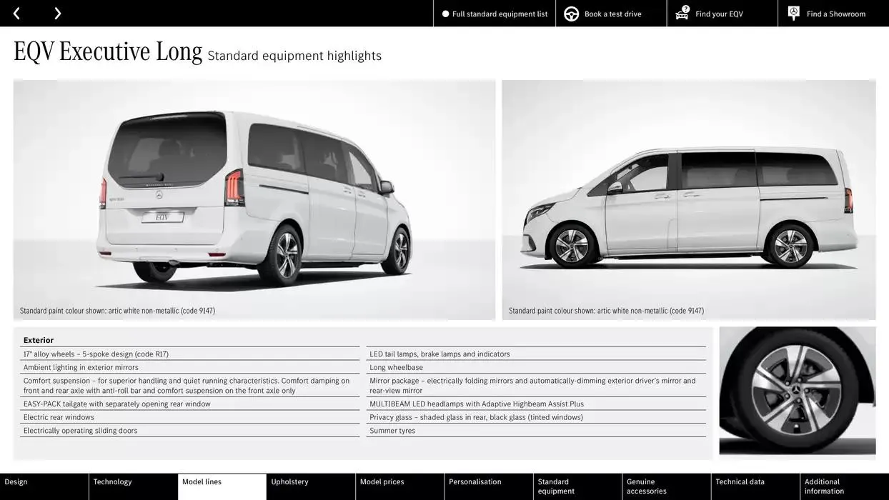 Mercedes Benz EQV from 12 October to 12 October 2025 - Catalogue Page 16