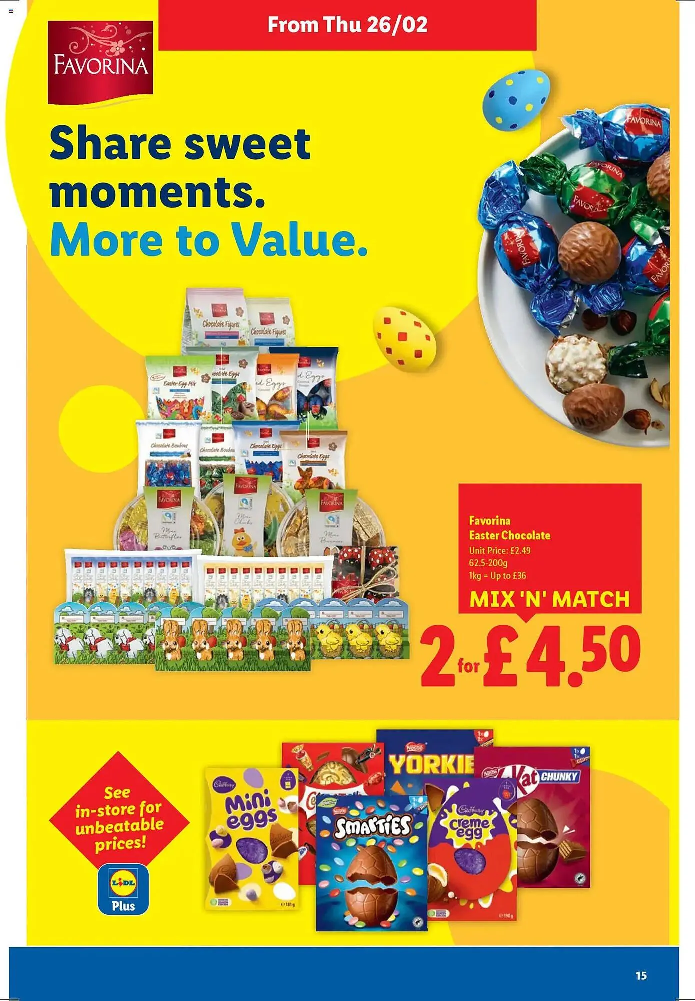 Lidl leaflet from 26 February to 4 March 2026 - Catalogue Page 15