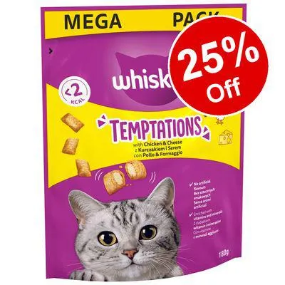 Whiskas Adult/Kitten Cat Treats - 25% Off!*