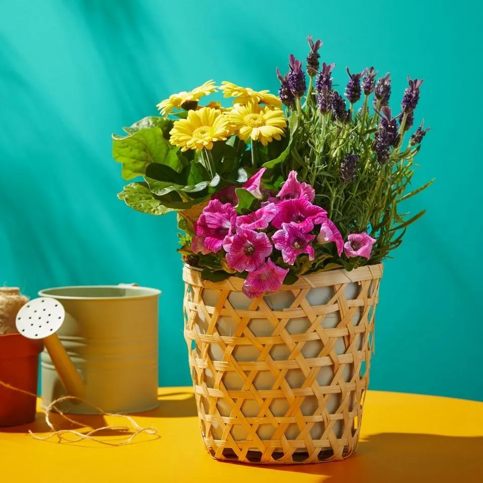 Summer Garden Basket