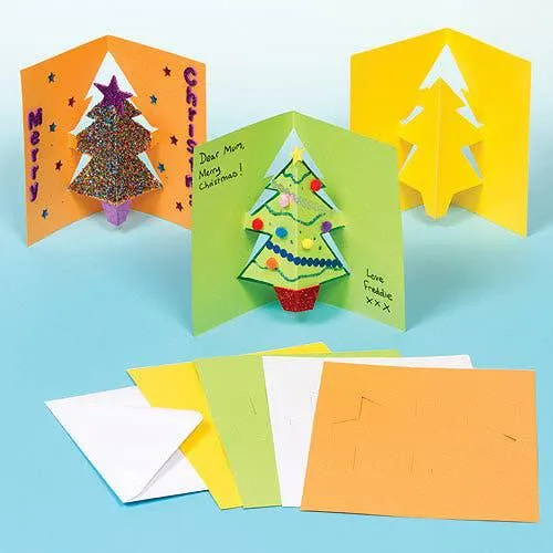 Christmas Tree Pop-out Cards