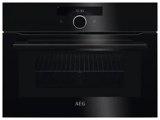 AEG KMK968000B Connected CombiQuick Combination Microwave Oven - Black