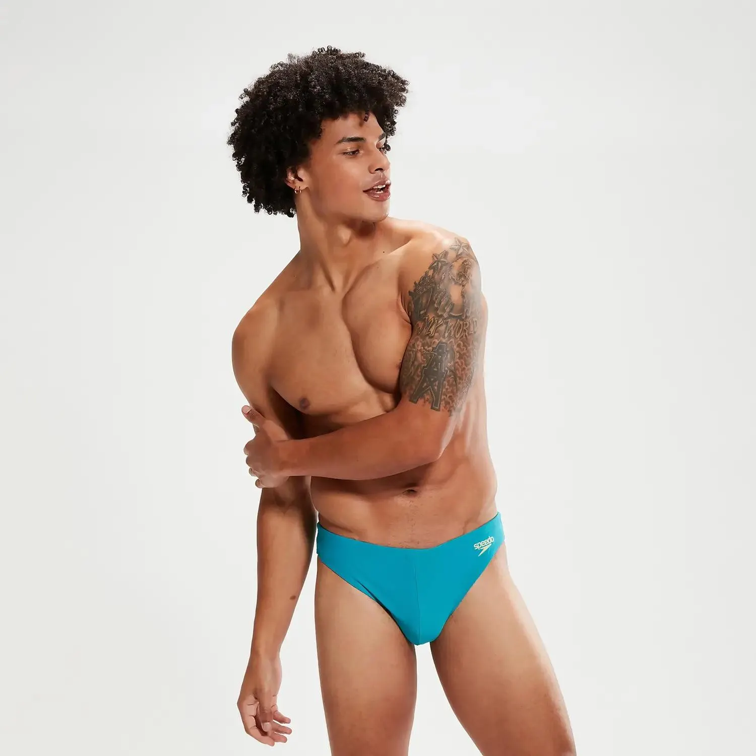 Men's 5cm Solar Brief Aqua
