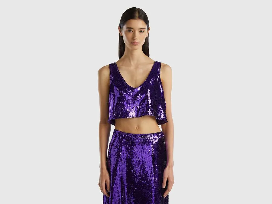 Top with sequins
