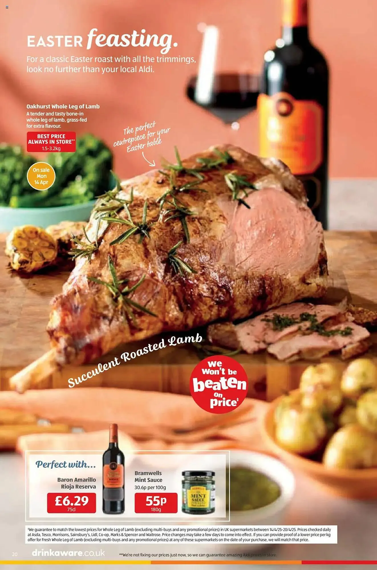 Aldi leaflet from 23 March to 21 April 2025 - Catalogue Page 20