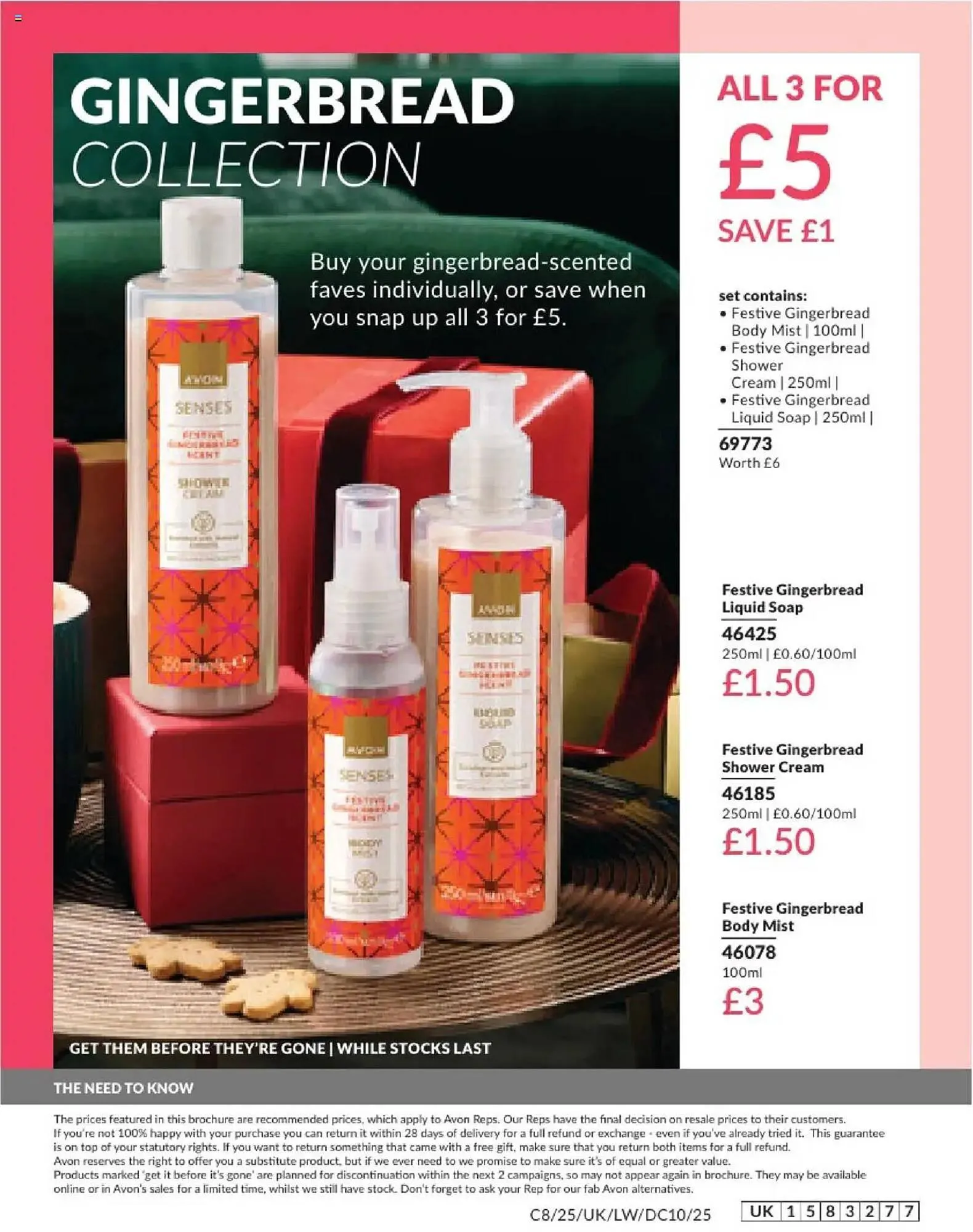 Avon leaflet from 1 August to 1 September 2025 - Catalogue Page 32