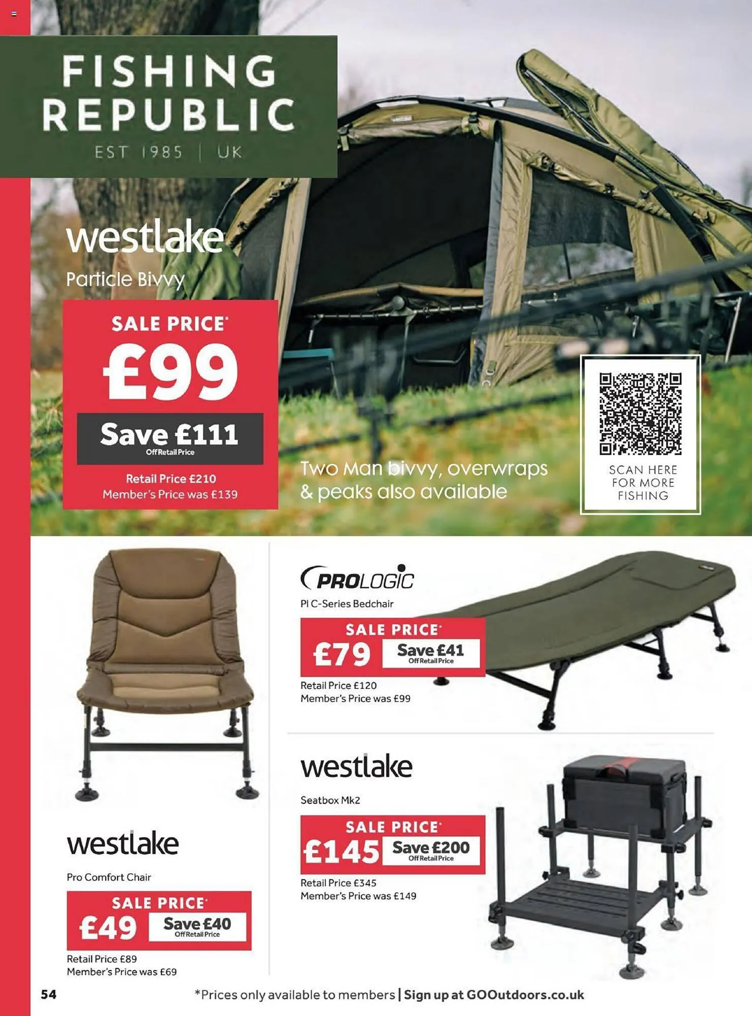 GO Outdoors Weekly Offers from 13 July to 13 September 2023 - Catalogue Page 54