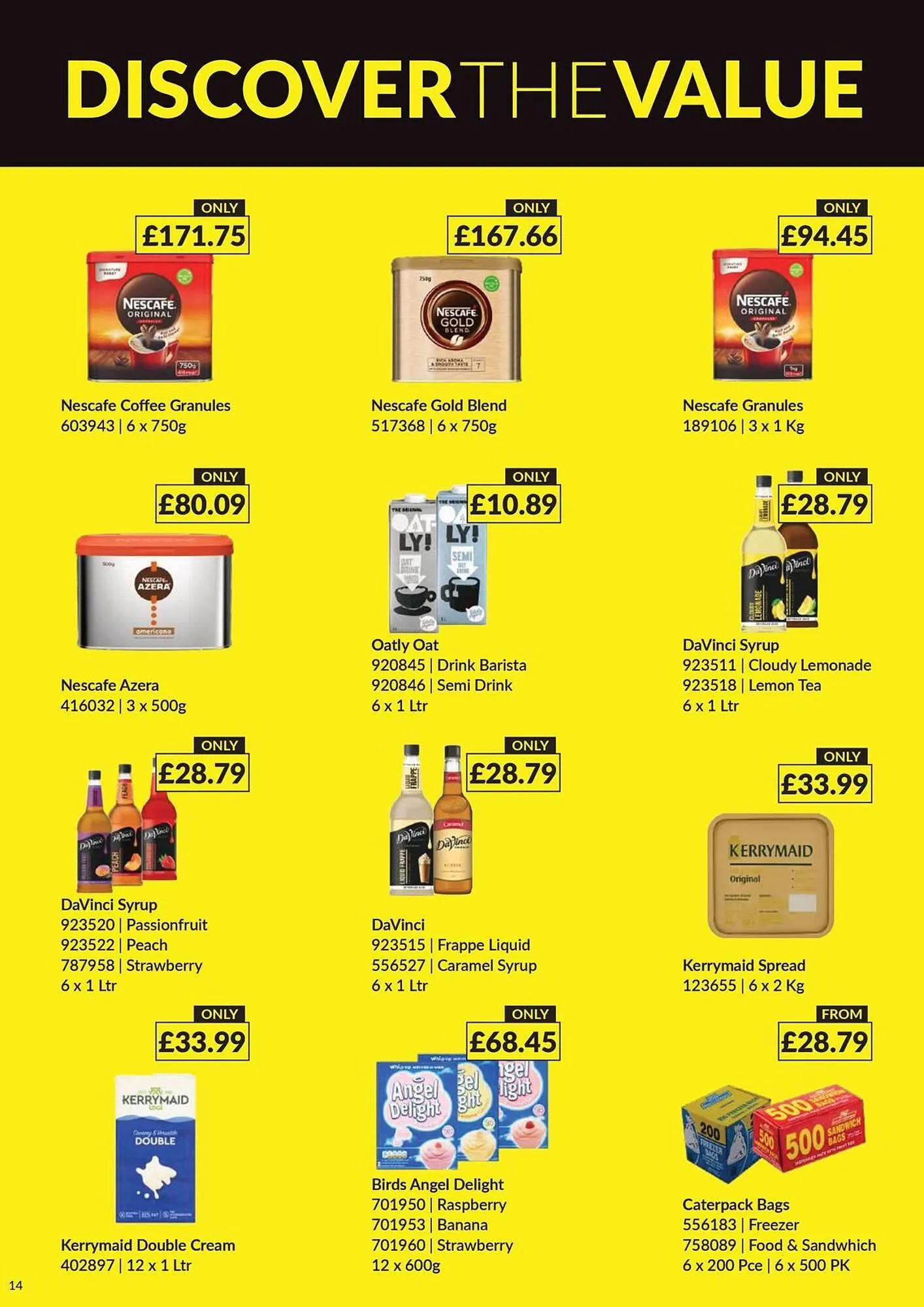 Musgrave MarketPlace leaflet from 30 June to 31 August 2025 - Catalogue Page 14