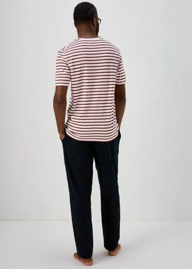 Orange Stripe Pyjama Set - Extra small