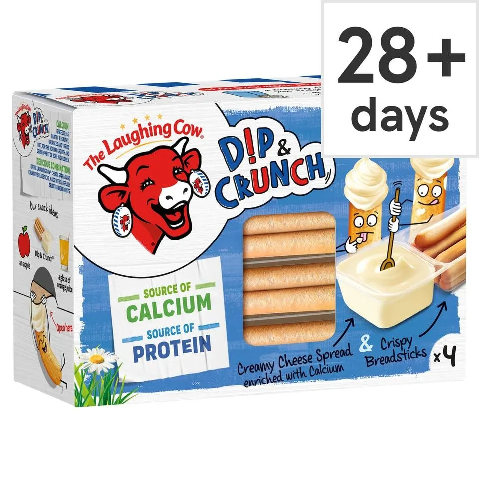 The Laughing Cow Cheese Dip & Crunch Spread 140 G