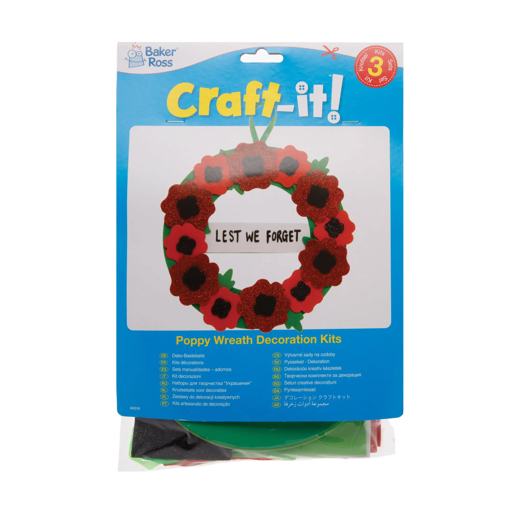 Poppy Wreath Kits