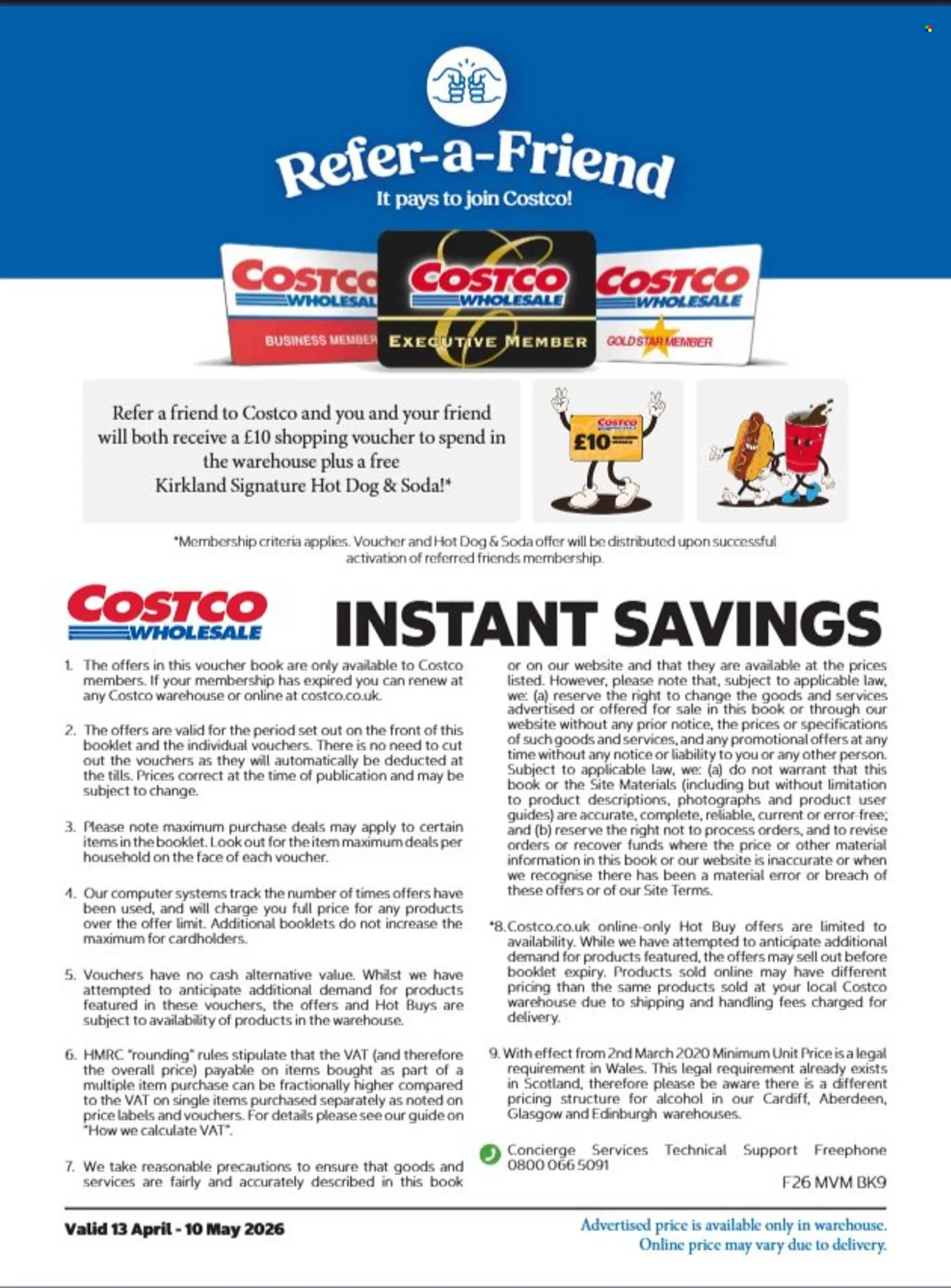 Costco leaflet from 13 April to 10 May 2026 - Catalogue Page 40