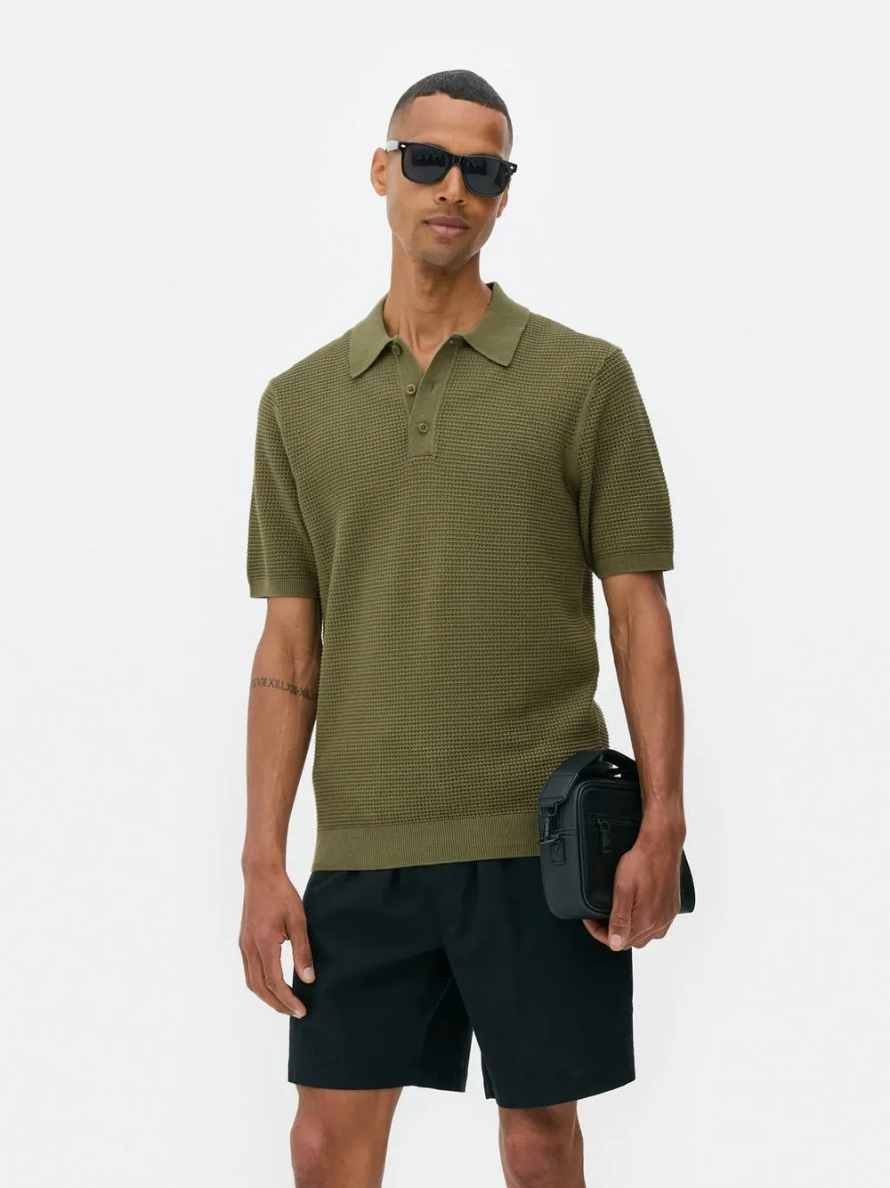 Polo de punto a lunares