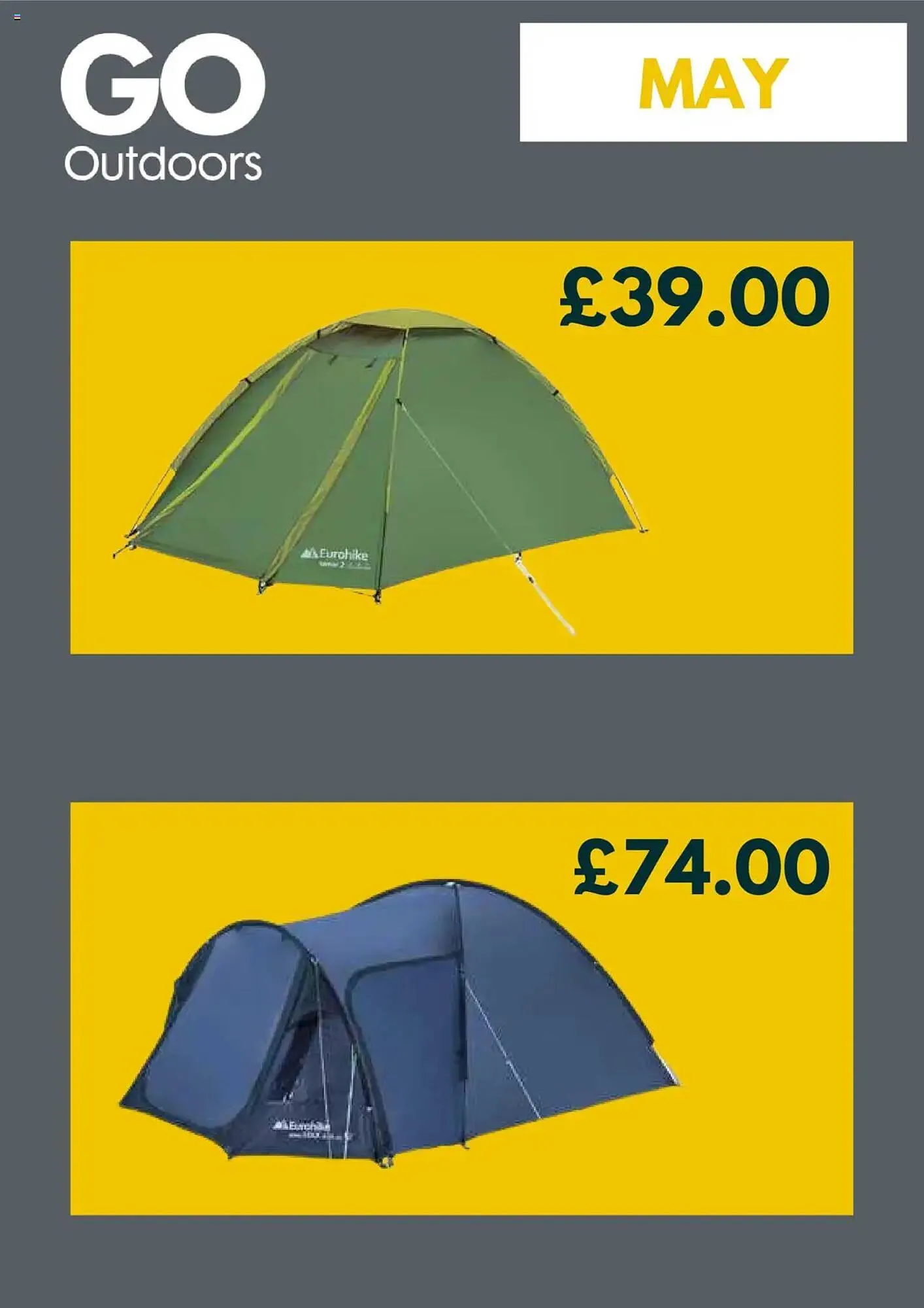 GO Outdoors leaflet from 1 May to 1 June 2025 - Catalogue Page 2