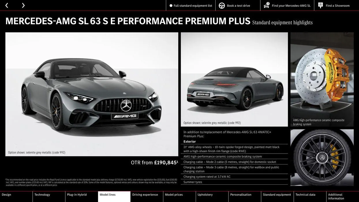Mercedes-AMG SL from 10 August to 10 August 2025 - Catalogue Page 36