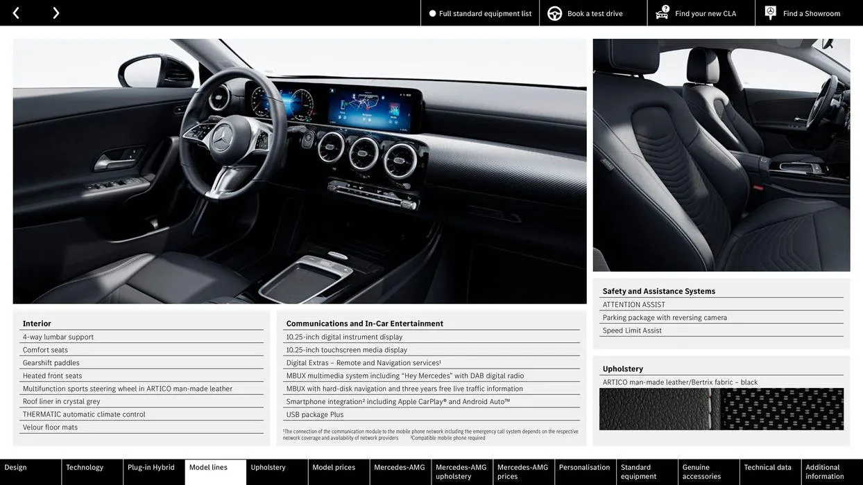 Mercedes Benz CLA Shooting Brake from 22 August to 22 August 2025 - Catalogue Page 18