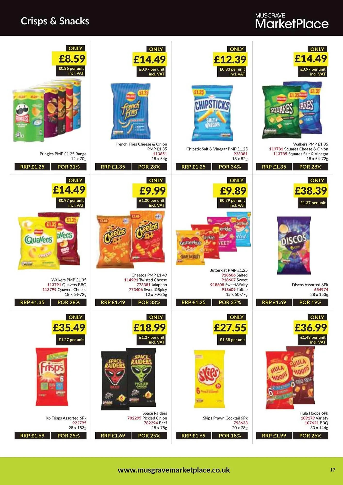 Musgrave MarketPlace leaflet from 14 July to 3 August 2025 - Catalogue Page 17