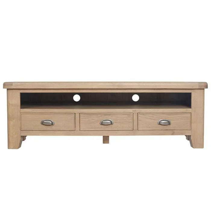 Heritage Oak Large TV Unit