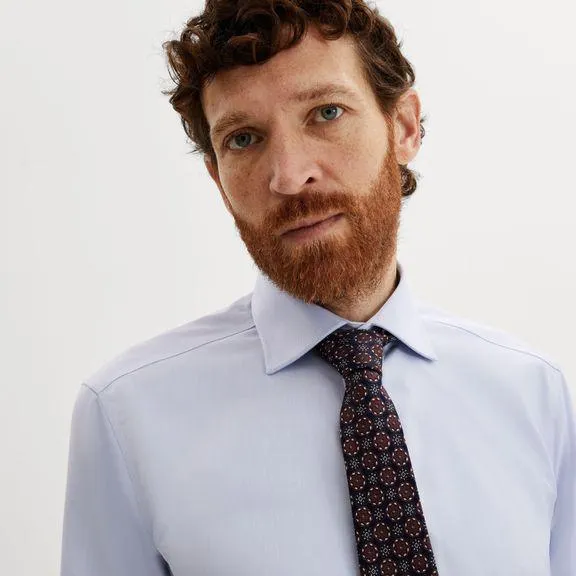 Light blue Non-Iron business shirt