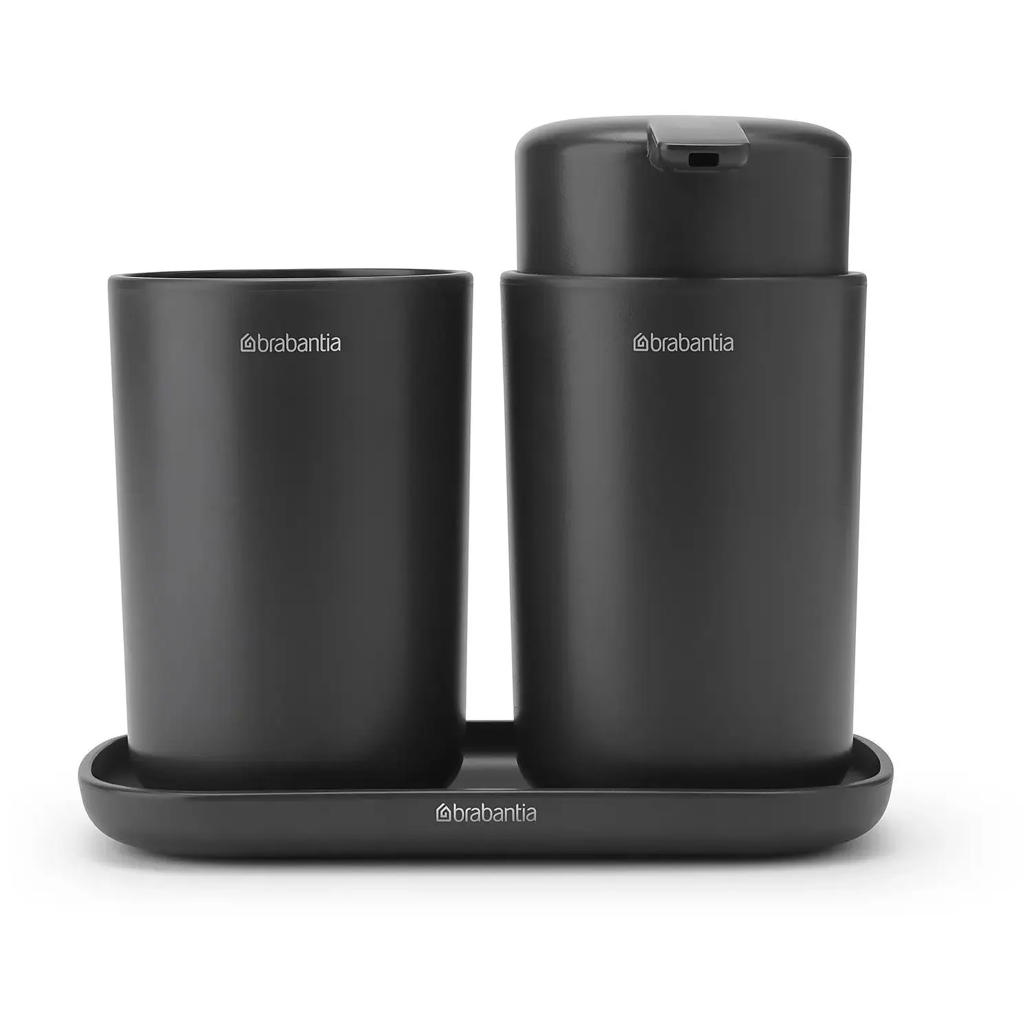 Brabantia Bathroom Accessories - Dark Grey (Set of 3)