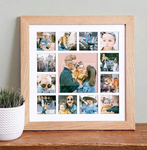 Photo Upload Collage Frame