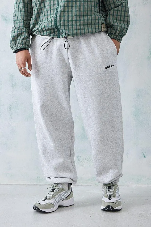 iets frans... Grey Marl Joggers