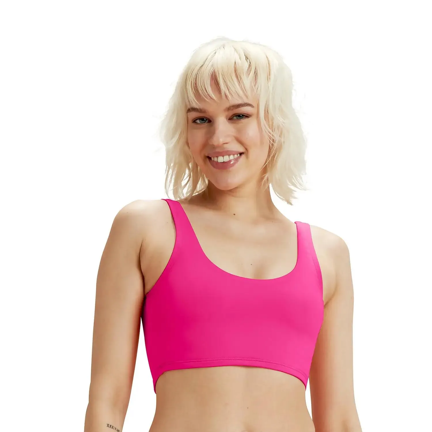 FLU3NTE Bikini Top Pink