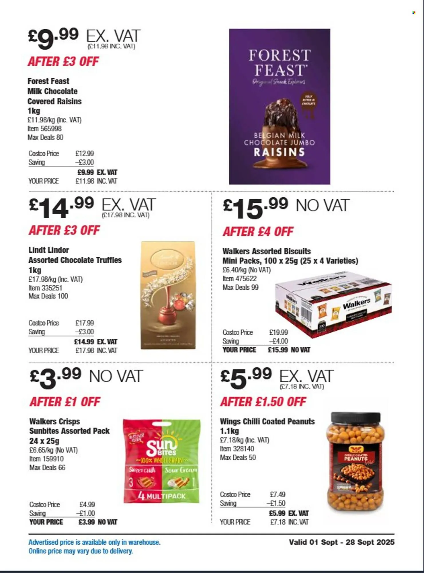 Costco leaflet from 1 September to 28 September 2025 - Catalogue Page 17
