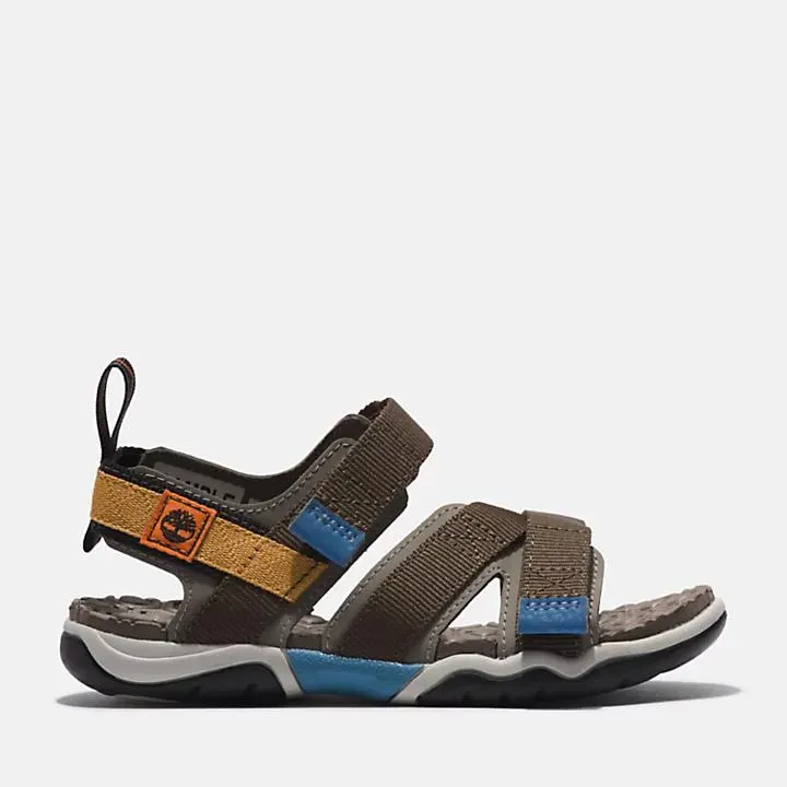 Adventure Seeker Backstrap Sandal for Youth in Brown