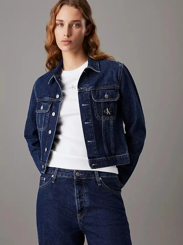 Cropped 90's Denim Jacket