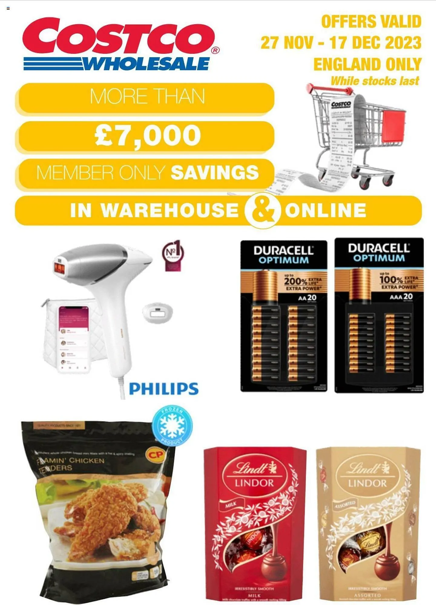 Costco leaflet from 27 November to 17 December 2023 - Catalogue Page 1