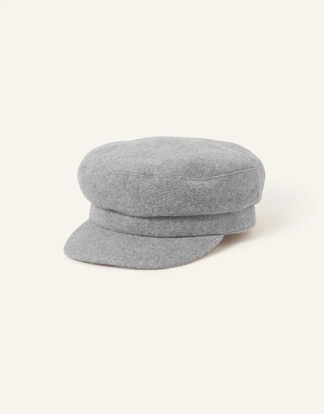 Soft Textured Baker Boy Hat