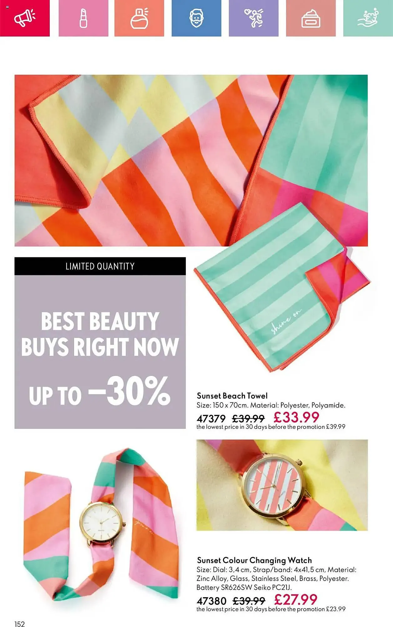 Oriflame leaflet from 19 June to 9 July 2025 - Catalogue Page 152