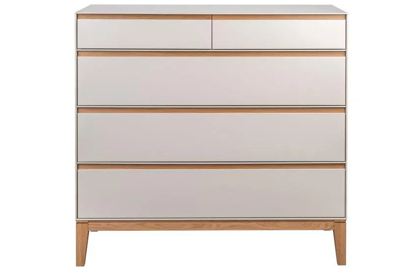 Lars 5 Drawer Chest Cashmere