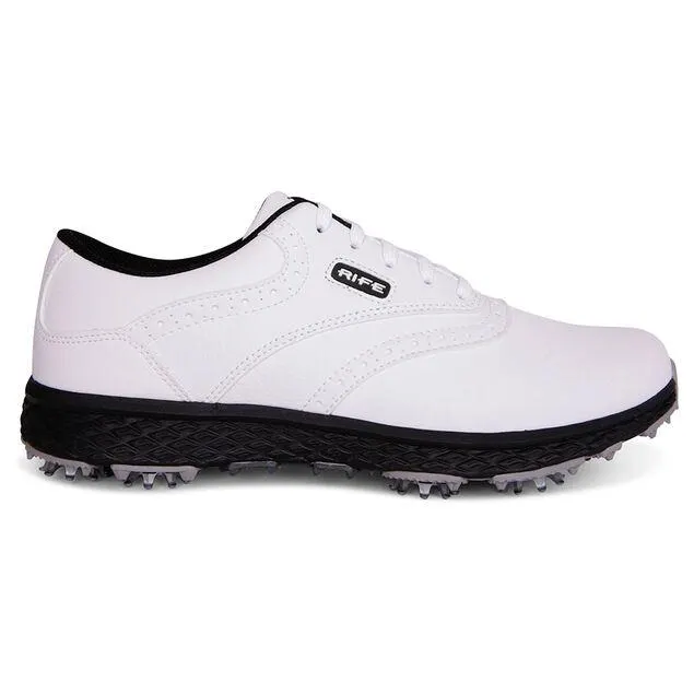 Rife Men's RF-09 Delta Waterproof Spiked Golf Shoes