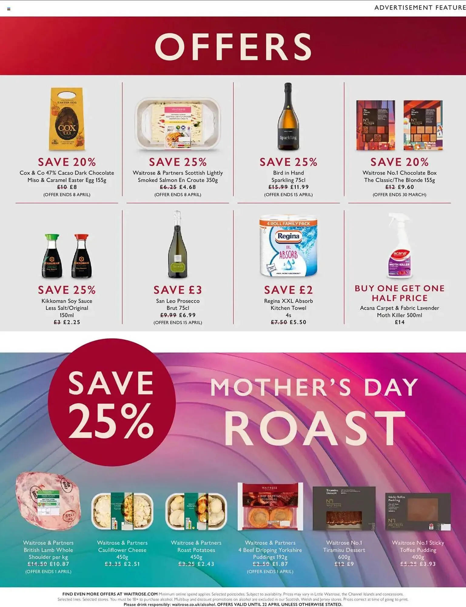 Waitrose leaflet from 27 March to 2 April 2025 - Catalogue Page 44