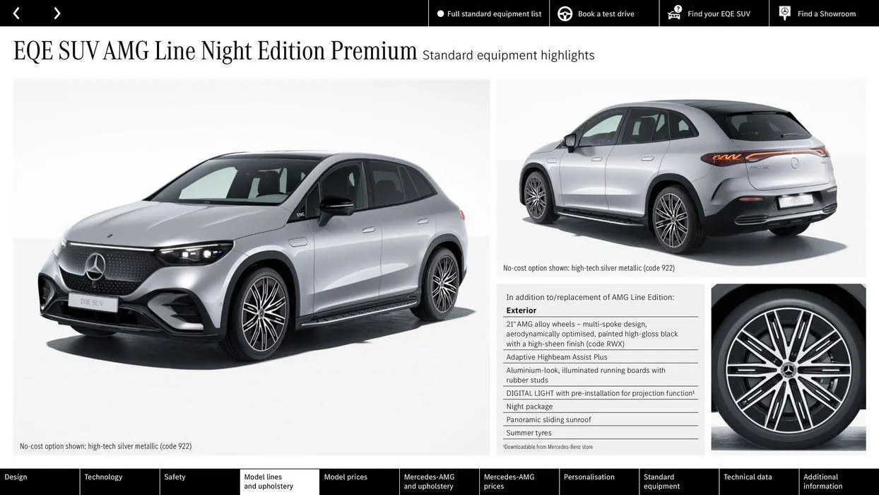 Mercedes Benz New EQE SUV from 24 August to 24 August 2025 - Catalogue Page 25