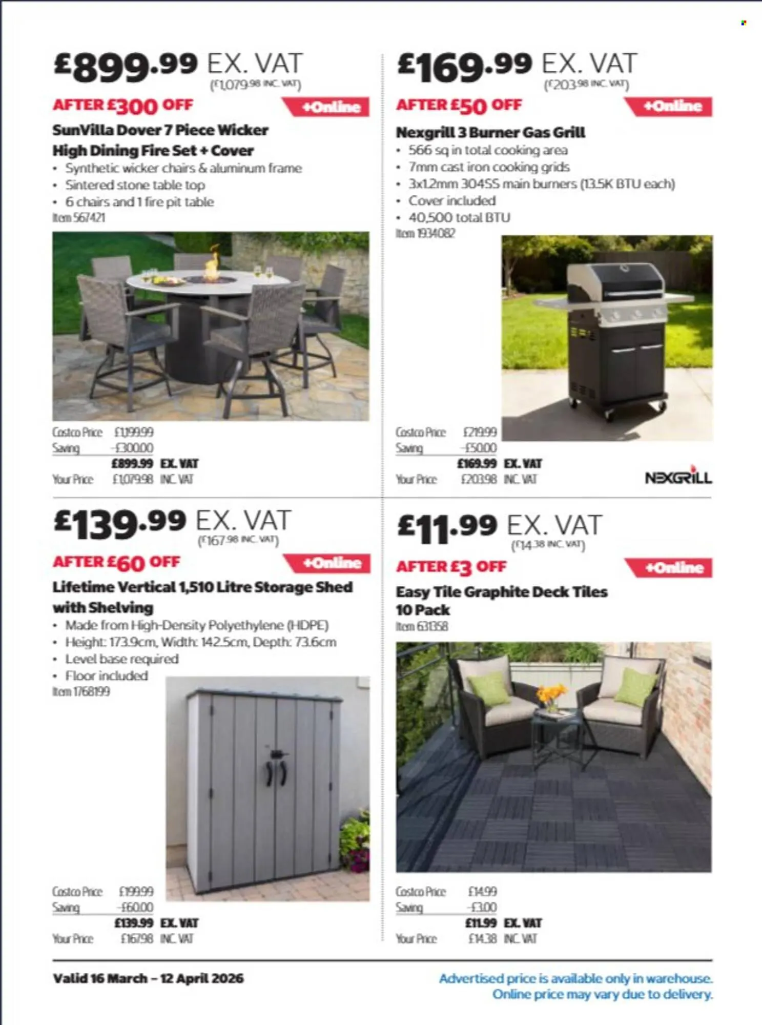 Costco leaflet from 16 March to 12 April 2026 - Catalogue Page 2