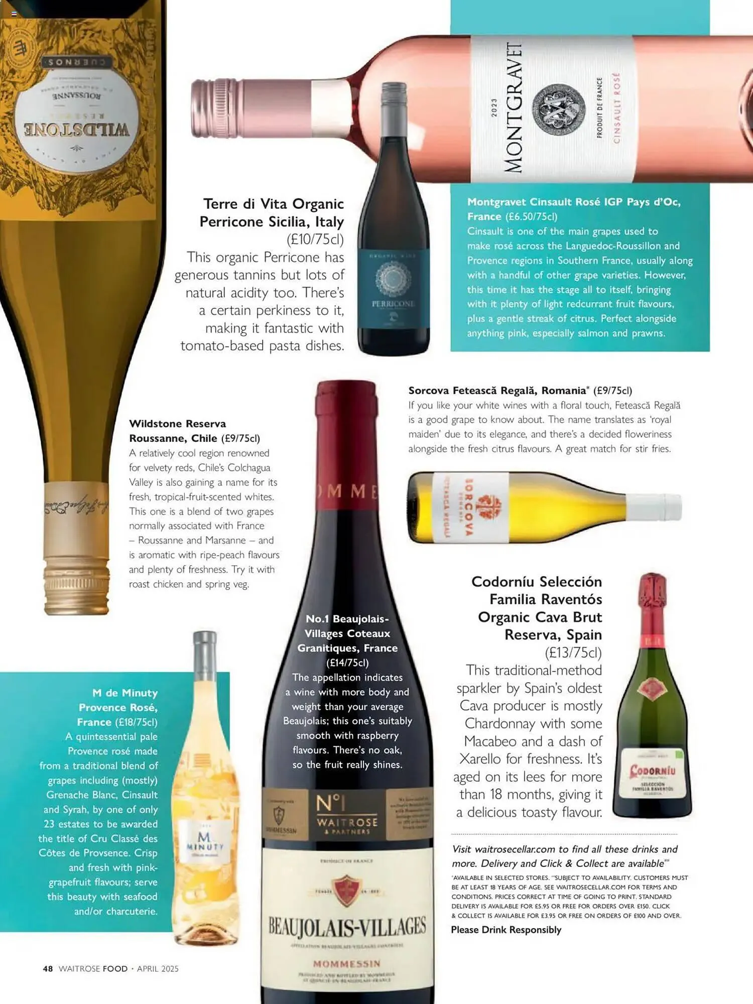 Waitrose leaflet from 26 March to 30 April 2025 - Catalogue Page 48
