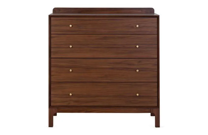 Artie 4 Drawer Chest Walnut