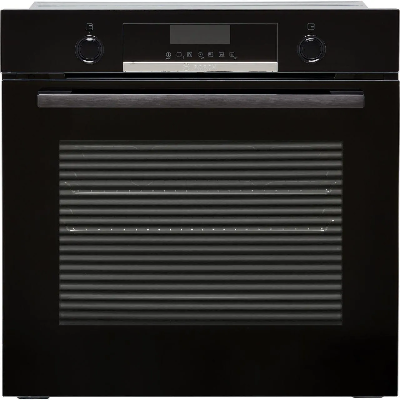 Bosch Series 6 HRG579BB6B Wifi Connected Built In Electric Single Oven with added Steam Function - Black - A Rated