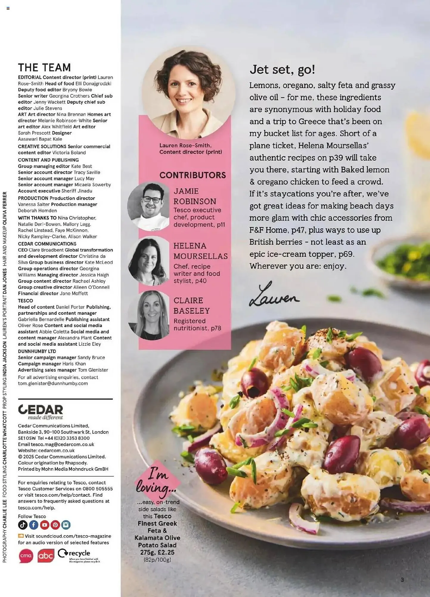 Tesco leaflet from 10 July to 1 September 2025 - Catalogue Page 3