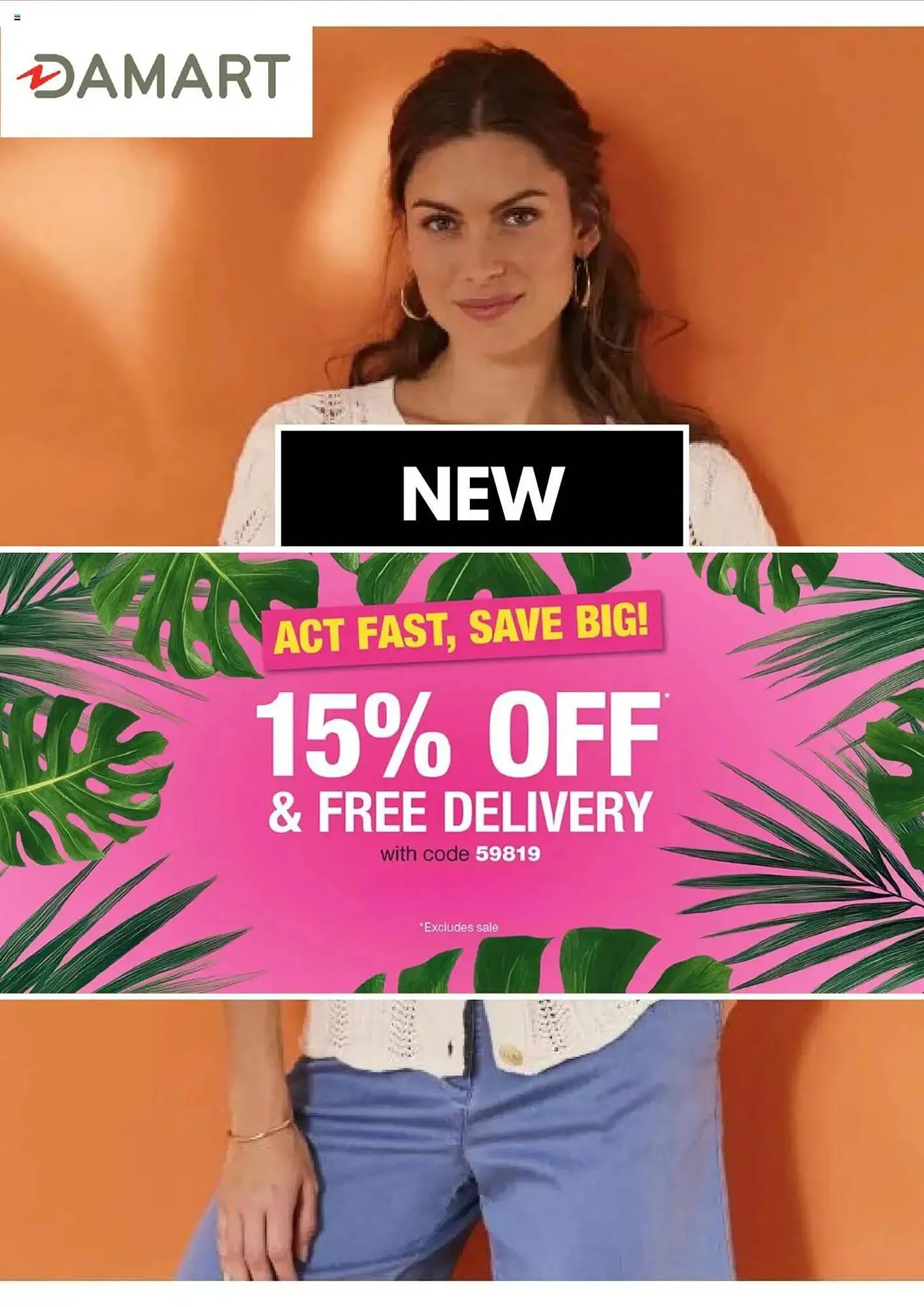 Damart leaflet from 8 August to 8 September 2025 - Catalogue Page 1