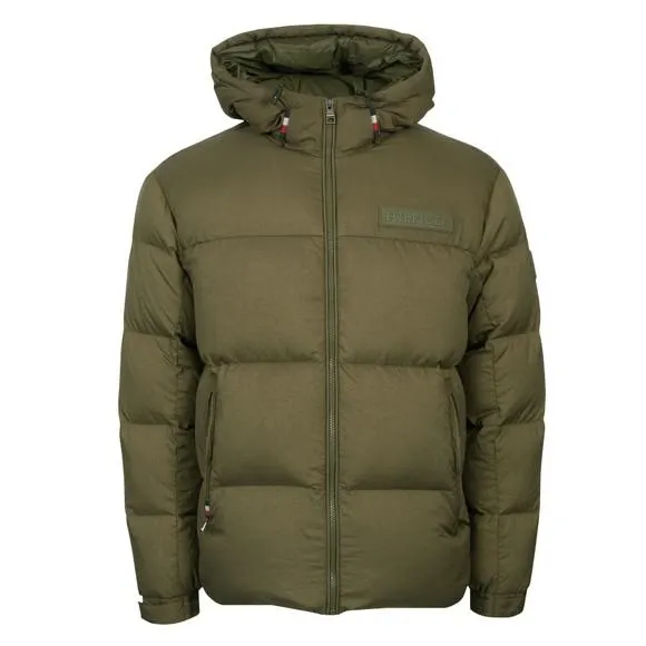Mens Green New York Down Jacket