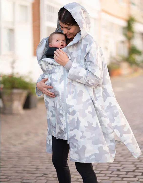 3 in 1 Waterproof Maternity & Babywearing Packaway Jacket