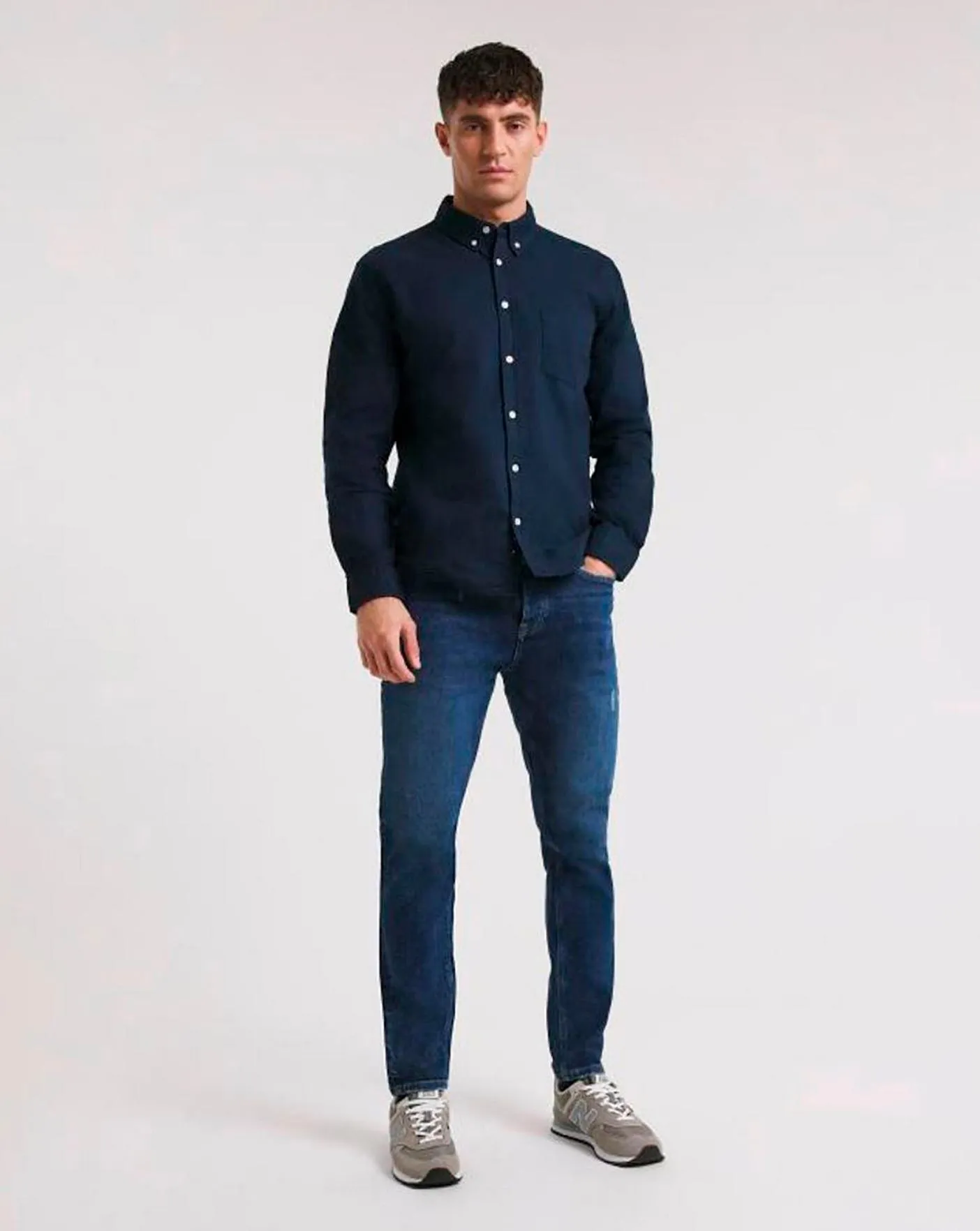Long Sleeve Oxford Shirt