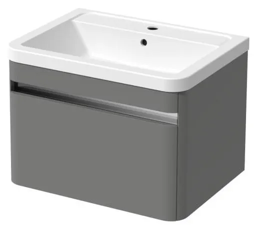 Wickes Radli Wall Hung Vanity Unit & Basin - 600mm