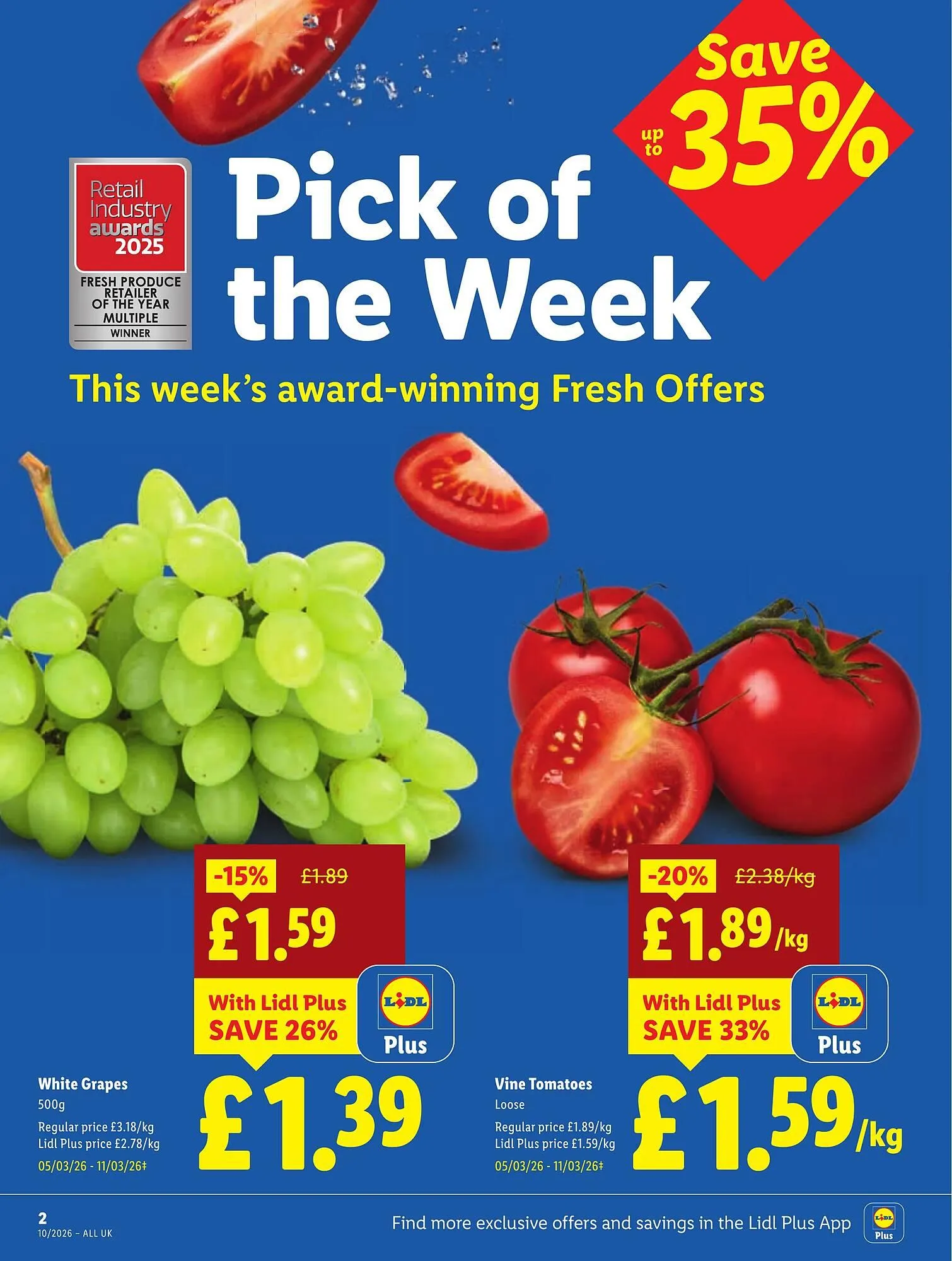 Lidl leaflet from 5 March to 11 March 2026 - Catalogue Page 2